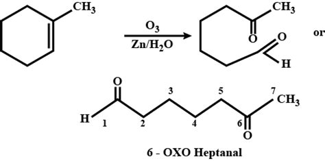 On reductive ozonolysis, what is the product?