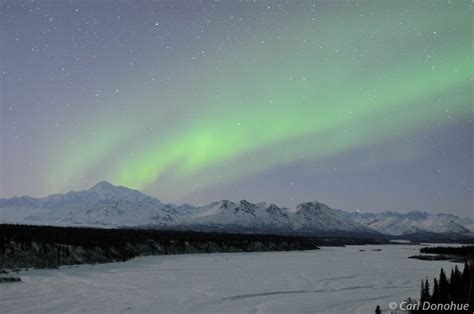 Denali and Aurora borealis photo, Denali State Park, Alaska. | Alaska ...