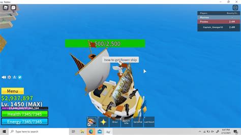 How to get flower ship(BLOX FRUIT)( i recommend you turn off the volume) - YouTube