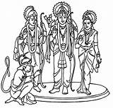 Hindu Coloring Pages  Home sketch template