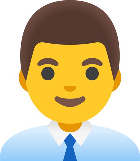 "man office worker" Emoji - Download for free – Iconduck