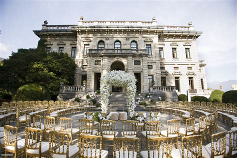 Villa Erba Lake Como wedding location for opulent reception