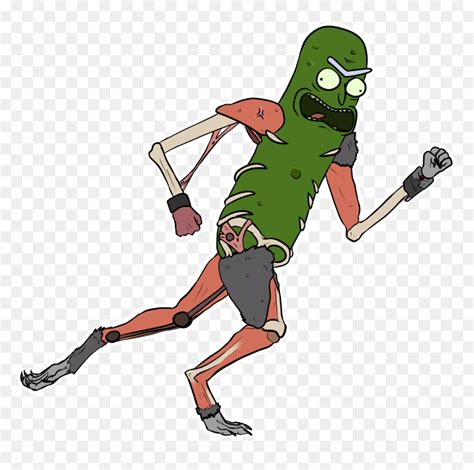 Pickle Rick With Rat Suit, HD Png Download - vhv