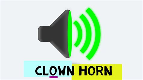 Clown Horn Sound Effect - Copyright Free - YouTube