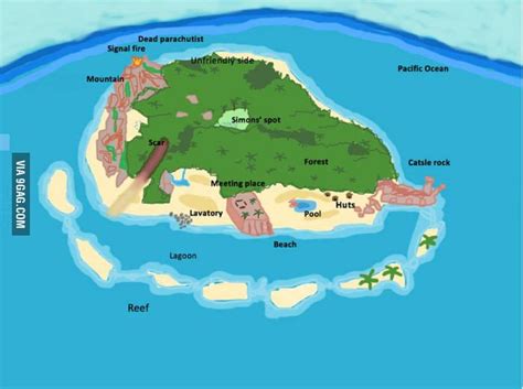 Lord Of The Flies Map - Maps Model Online