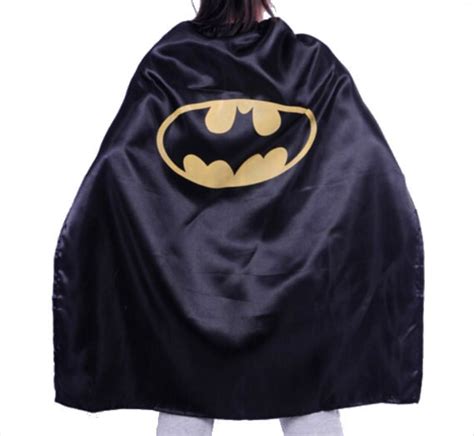 Adult or children cosplay Batman cape 25 by RaveWonderlandStore