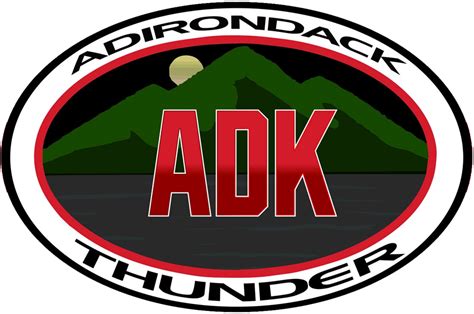 Adirondack Thunder Logo - Alternate Logo - ECHL (ECHL) - Chris Creamer ...