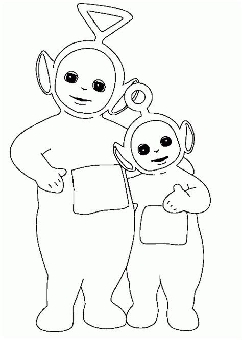 Teletubbies #49668 (Cartoons) – Free Printable Coloring Pages