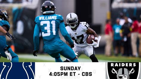 NFLN: Raiders vs. Colts preview | Week 10