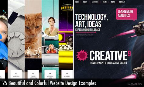 25 Beautiful and Colorful Website Design examples for your inspiration