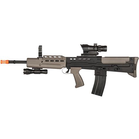 SA80 L85 Full Size Bullpup Tactical Spring Airsoft Rifle wit