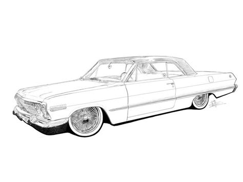 lowrider coloring pages - Google Search | Cars coloring pages, Lowrider ...