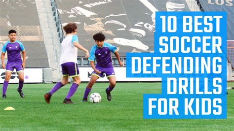 10 Best Soccer Defending Drills for Kids | Youth Soccer Defense Drills | Fun Soccer Drills by MOJO