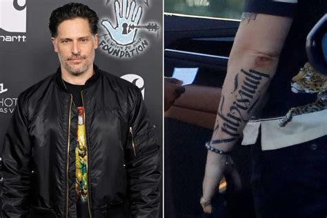 Joe Manganiello Gets New Statement Tattoo Following Split from Sofia ...