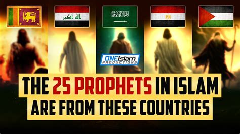 The 25 Prophets In Islam Explained - All About Islam And Its Branches