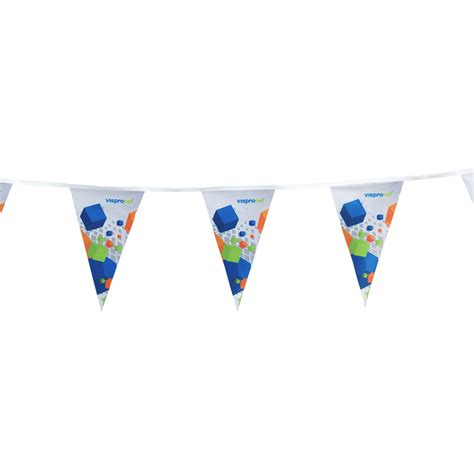 Custom Pennant String Flags & Banners | Vispronet