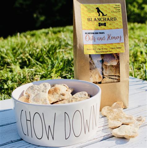 Oats & Honey Dog Treats | Blanchard and Co. | Organic Dog and Cat ...