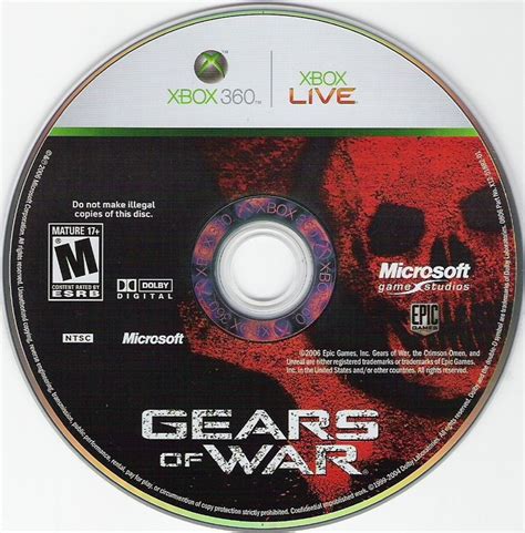 Gears of War (2006) Xbox 360 box cover art - MobyGames