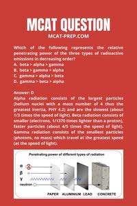 220 MCAT practice questions ideas in 2024 | mcat, practice testing ...