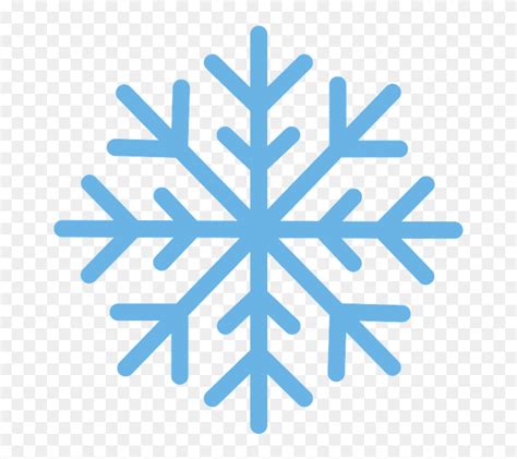 Snowflake Clipart No Background - Clipart