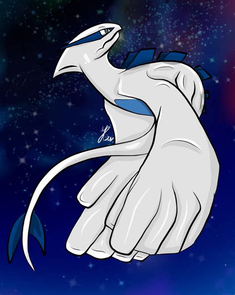 Lugia fanart by EternalNightWarrior on DeviantArt