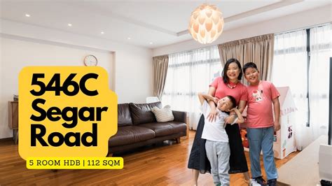 High-Floor 5-Room HDB in Segar: Cozy Family Home Tour by Property Mom - YouTube