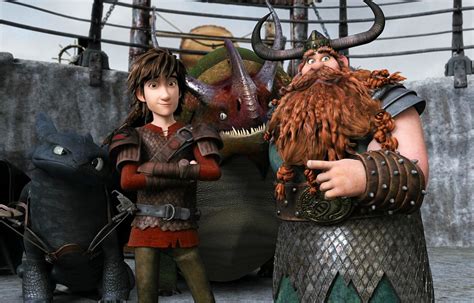 Hiccup and Stoick. Toothless expression XD | How to train your dragon, How to train dragon, How ...