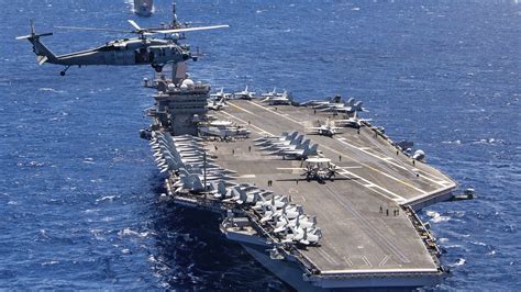 The USS Carl Vinson aircraft carrier joins the air-naval maneuvers of Japan, South Korea and the ...