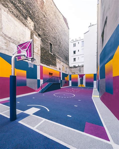 Nothin’ But Net: 12 Slam Dunk Artistic Basketball Court Designs | Urbanist