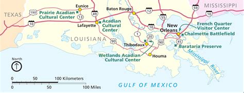 Jean Lafitte National Park Map – The World Map