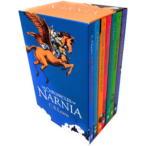 The Chronicles of Narnia Complete 7 Books Box Set by C.S. Lewis- Ages 7-9 | The Book Bundle