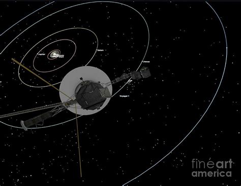 Voyager 1 Taking Solar System Family Portrait Photograph by Nasa/jpl ...