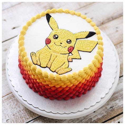 Go pikachu! | Pokemon birthday cake, Pikachu cake, Pikachu cake birthdays