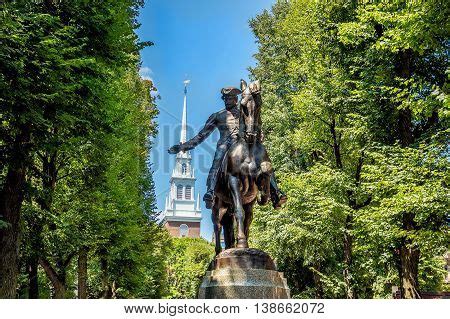 Paul Revere Statue Image & Photo (Free Trial) | Bigstock