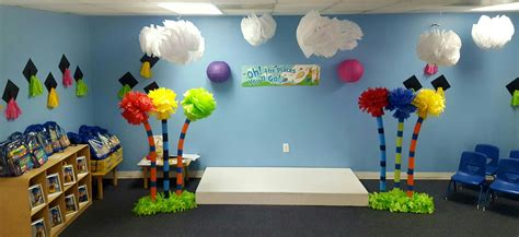 oh the places you'll go stage decorations - Google Search | Preschool ...