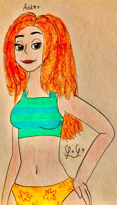 Audrey (The Lorax) in a bikini by LugiaLover249 on DeviantArt