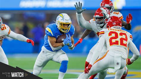 How to Watch Chargers vs. Chiefs on November 20, 2022