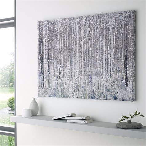 Hand Painted White, gray, black Abstract Unique Modern Abstract Oil Painting Canvas Wall Art ...