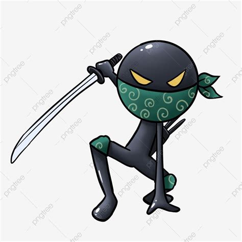 Stickman Clipart Transparent PNG Hd, Stickman Ninja, Ninja Clipart ...