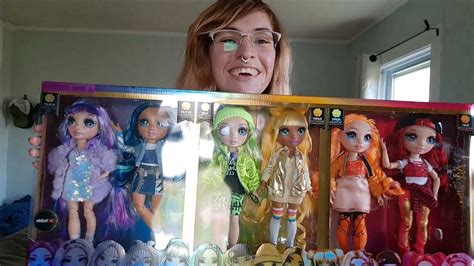 Unboxing Rainbow High Series 1 Six Doll Pack from Wal-Mart - YouTube