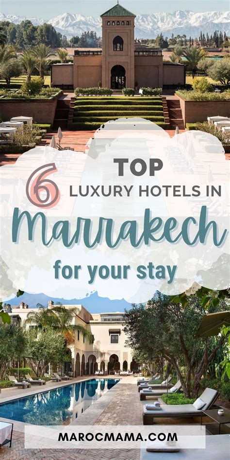 The 6 Best Luxury Stays in Marrakech - MarocMama