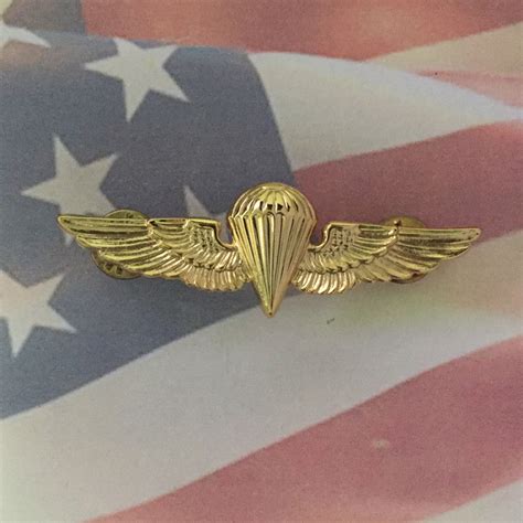 U.S. NAVY AND MARINE CORPS PARACHUTIST BADGE | USN | USMC | COMBAT ...