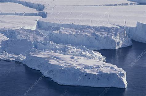 Iceberg formation - Stock Image - E225/0170 - Science Photo Library