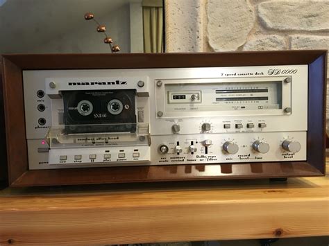 Vintage Marantz cassette deck Tape Deck, Audio Room, Tape Recorder, Old ...