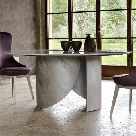 Modern Italian Marble Dining Table - Juliettes Interiors