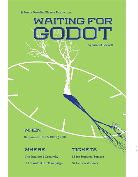 Waiting for Godot Poster on Behance