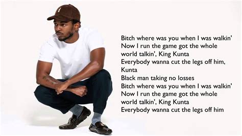 Kendrick Lamar - King Kunta (Official HD Lyrics) - YouTube Music