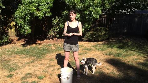 Hazel does the ALS Ice Bucket Challenge - YouTube