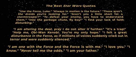 50 Epic "Star Wars" Quotes from a Galaxy Far, Far Away