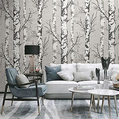 Birch Tree Wallpaper Bedroom